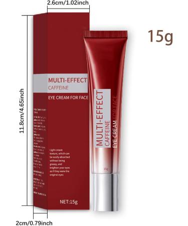 Brightening Eye Cream Moisturizing Lotion for Dark Circles 15g Lifting Formula with Puffiness Night Skin Routine Travel Friendly Pack for Women Lady Mom Friend and Daily Use - Buy Online on GoSupps.com