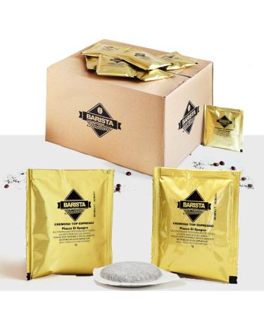 Barista Italiano 80 ESE Coffee Paper Pods 44mm (CREMOSO TOP ESPRESSO 80 Sachets)