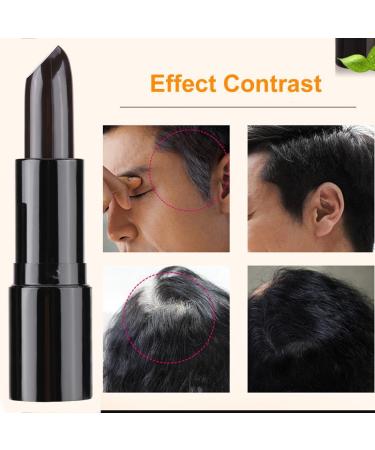 Buy Dark Brown Temporary Hair Color Pen - Washable Non-Toxic Hair Chalk for DIY Hair Dye & White Hair Coverage | 3.5g Stick - Buy Online on GoSupps.com