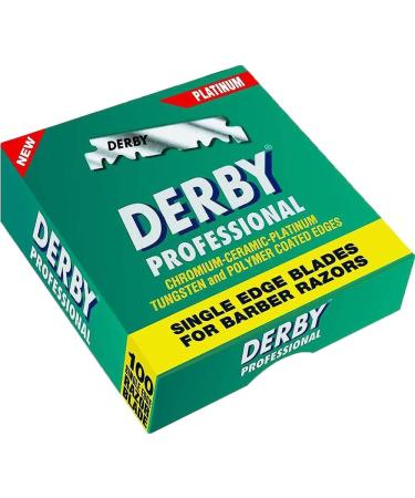 Buy Derby & The Shave Factory Straight Edge Razor Blades - Black & Silver Shaving Kit (3 Pieces) | International Shipping Available - Buy Online on GoSupps.com