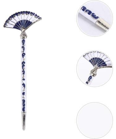FRCOLOR Women Hair Stick Alloy Vintage Chinese Hair Chopsticks Fan Shape Hair Fork Hanfu Cosplay Hair Pin Wedding Headdress for Bride Ladies Women Girls - Buy Online on GoSupps.com