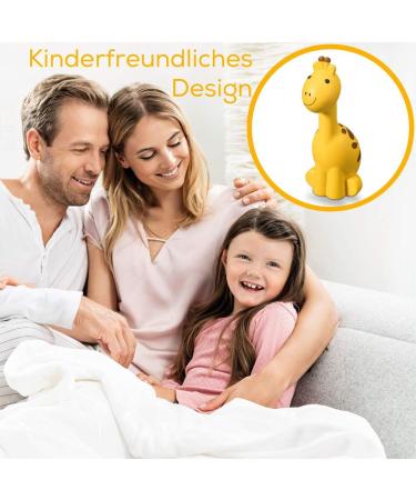 Beurer IH 26 Kids Inhaler - Giraffe Design for Effective Liquid Medication Inhalation in Children | Fast Relief from 1 Month - Buy Online on GoSupps.com