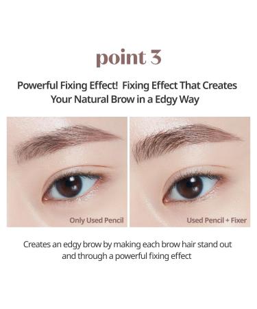 ETUDE Bare Edge Brow Pencil 03 Grey Brown - Clump-Free Precision for Perfect Brows | Buy Internationally - Buy Online on GoSupps.com