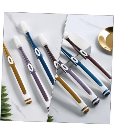 Shop Minkissy 4-Piece Nano Toothbrush Set - Soft Bristle Automatic Child & Adult Dental Tools | Gentle Silk & TPU Cleaning - Buy Online on GoSupps.com