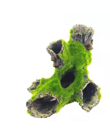 Maonativey Aquarium Harz Cave Aquarium Fish Garnelen Hidden Aquarium Tree Stamm Cave Harz Deko For Small Grutos Fish Hide Aquarium Decoration - Buy Online on GoSupps.com
