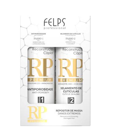 Felps Color RP Premium Treatment Hair Reconstruction 2x500ml/2x16.9fl.oz - Buy Online on GoSupps.com