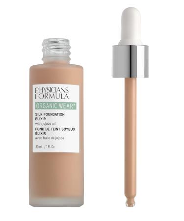 Buy Physicians Formula Organic Wear All Natural Liquid Foundation Elixir - Light Full Coverage | Dermatologist Tested | Pack of 4 - International Shipping Available - Buy Online on GoSupps.com