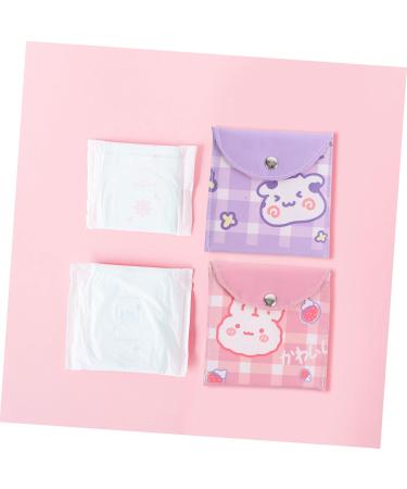 Buy BUIFULSIC 2-Style Pocket Period Bag for Women | High Capacity Menstrual Pad Container & Multi-Purpose Small Bag - Buy Online on GoSupps.com