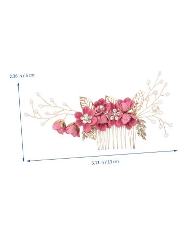 Minkissy Hair Jewelry Comb with Crystals | Elegant Hair Clips for Women & Flower Girls | Rhinestone Decorative Combs from South Korea - Buy Online on GoSupps.com
