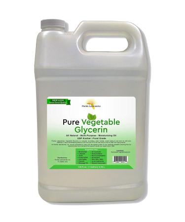 One Gallon Vegetable Glycerin/Glycerine USP VG Kosher 99.9% Pure Food Grade