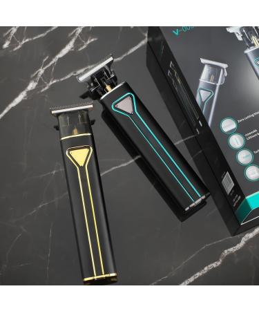 Professional Men's Hair Clippers & Trimmers - Cordless Electric Two-Speed Beard Trimmer in Gold - Buy Online on GoSupps.com