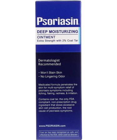 Psoriasin Deep Moisturizing Ointment - 4.2 oz | Intensive Hydration Relief - Buy Online on GoSupps.com