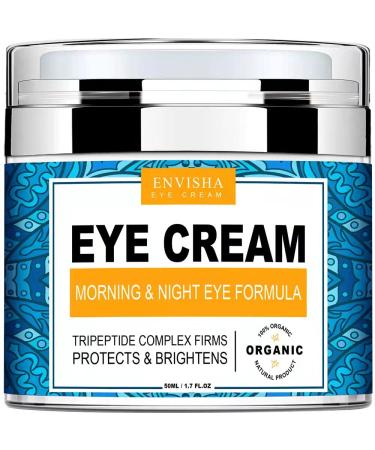 Aiwei Eye Cream - Upgraded Eye Gel for Fine Lines, Dark Circles, Puffiness and Bags, Under Eye Cream Moisturizer with Hyaluronic Acid for Men & Women - 1.7 fl oz
