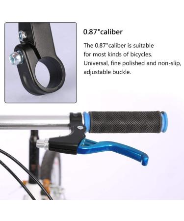 DISIWENE Bicycle Brake Lever V-Brake Handlebar Aluminium Alloy - Blue | Universal Fit for Road, Mountain Bikes - Buy Online on GoSupps.com