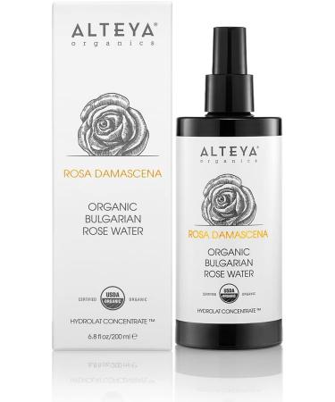 Alteya High-Potency Rose Water USDA Organic Facial Toner 6000 Roses in a Bottle 200mL Pure Bulgarian Rosa Damascena Flower Water Award-Winning Moisturizer in Miron Biophotonic Glass 200 ml (Pack of 1) - Buy Online on GoSupps.com