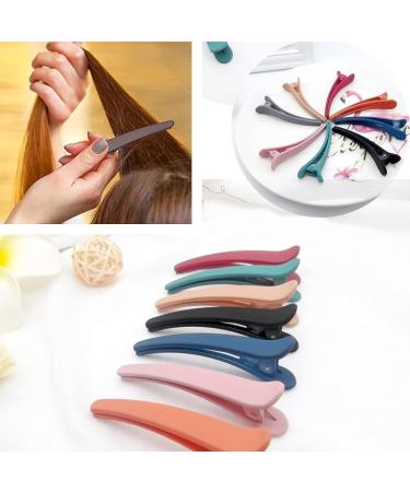 Colorful GFJFG 12-Piece Hair Clip Set - Essential Hair Accessories for Ladies & Girls | Stylish & Functional Hairdresser Tools - Buy Online on GoSupps.com