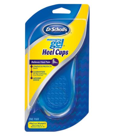 Dr. Scholl's Massaging Gel Heel Cups Medium