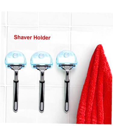 TOSSPER 2-Piece Suction Razor Holder & Toothbrush Organizer | Wall Sucker Hook for Bathroom & Shower Storage - International Shipping Available - Buy Online on GoSupps.com