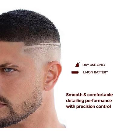 Paul Anthony 'Style Pro' USB-C Lithium Tramline Detailing & Stubble T-Bar Trimmer with LCD Display Zero mm Cutting and 4 Combs 1mm - 6mm - H5136A USB Detailer Trimmer - Buy Online on GoSupps.com