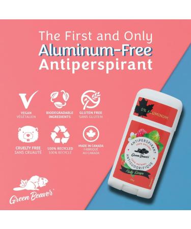 Green Beaver Natural Dual Action Moisture absorbing Body Deodorant Paraben & Aluminum-Free Vegan Antiperspirant For Normal & Sensitive Skin Escape 2-pack Escape (2 Pack) - Buy Online on GoSupps.com