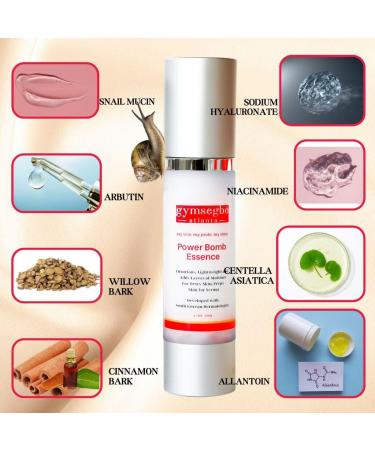 gymsegb Wrinkle Reduce Luminous Serum Snail Mucin Essence and Dynamic Hydrating Toner - Korean Anti-aging Bundle S 1 Fl Oz (Pack of 3) - Buy Online on GoSupps.com