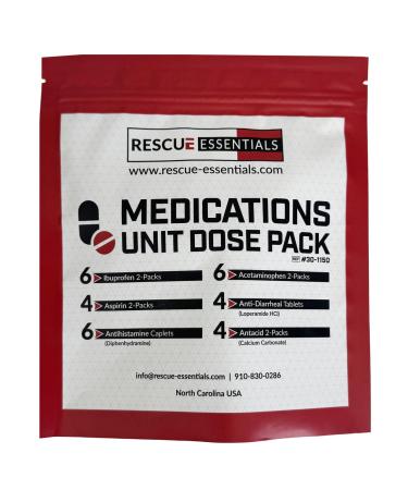 MEDICATIONS Unit DOSE Pack by RESCUE ESSENTIALS