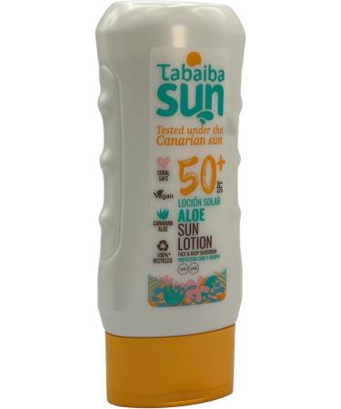  Tabaibaloe Tabaiba Sun Aloe Vera Sun Lotion 2 units (2 x 200 ml SPF50+) - Buy Online on GoSupps.com