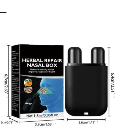 Talkyo Herbal Nasal Suction Box - Relieve Nasal Discomfort, Nose Cleansing & Smoothing - 1.8ml Pink - Buy Online on GoSupps.com