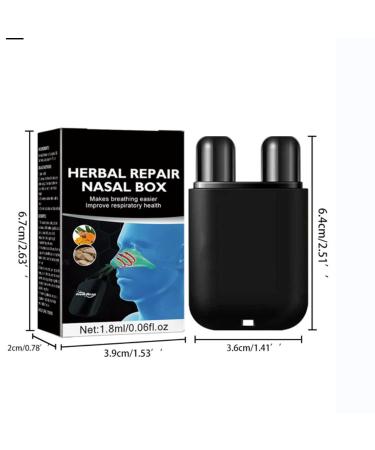 Herbal Nasal Suction Box for Nasal Cleansing & Relief - Skin Care Organizer, Pink (1.8ml) - Buy Online on GoSupps.com