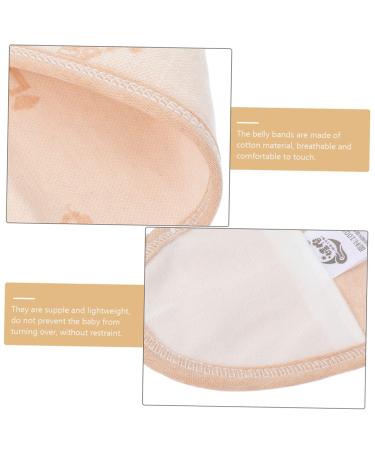 IWOWHERO 2pcs colored cotton baby belly circumference newborn belly bands belly covers infant umbilical cord ab belt infant belly wrap newborn belly cord child skin friendly protective case - Buy Online on GoSupps.com
