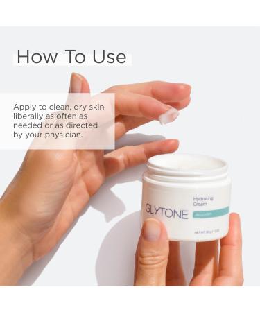 Glytone Hydrating Cream with Glycerin & Sorbitol | Non-Greasy Face Moisturizer | 1.7 fl. oz - Buy Online on GoSupps.com