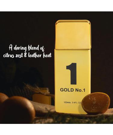 EBC PERFUME Gold No.1 Spray Cologne - Eau De Toilette for Men - 3.4 fl.oz - Buy Online on GoSupps.com