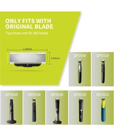 Yinke Guide Comb for Philips OneBlade & OneBlade Pro QP2724 QP2520 QP2530 QP2620 QP2630 QP6510 QP6520 Facial Hair Clippers Beard Trimmer 4pcs /Set Mixed Replacement Pack Kit (1/2/3/5 mm) 4 Count (Pack of 1) - Buy Online on GoSupps.com
