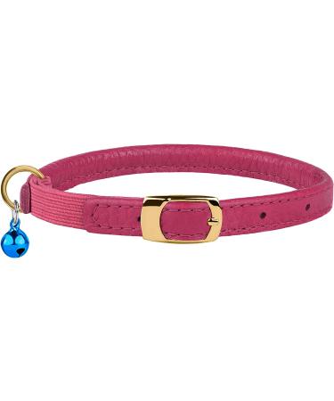 Murom Rolled Leather Cat Collar - Adjustable Safety Collar for Cats - Various Colors Available - Buy Online on GoSupps.com