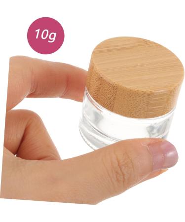 toiletry containers container with lid terrarium tank body butter terrariums terrarium container cosmetic containers makeup containers cream bottle lotion travel with cover Wood - Buy Online on GoSupps.com