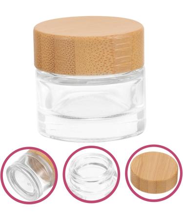 toiletry containers container with lid terrarium tank body butter terrariums terrarium container cosmetic containers makeup containers cream bottle lotion travel with cover Wood - Buy Online on GoSupps.com