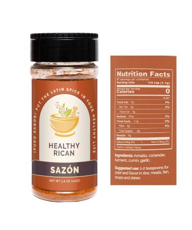 Healthy Rican Herbs Spice Seasoning Mix Variety Pack (3 Pack) - Non GMO, No Preservatives, MSG, Artificial Coloring, Gluten Free - Diabetes, Keto, Whole 30 Friendly - Adobo, Saz n, Sofrito - Buy Online on GoSupps.com
