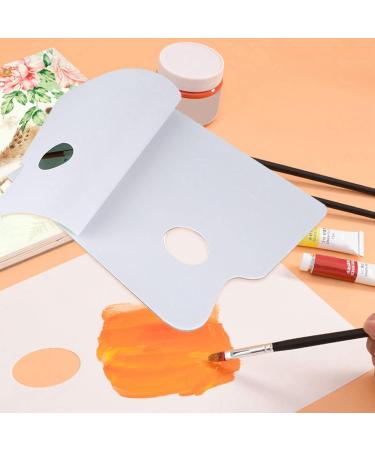 A4 Tearoff Paper Palette Watercolor Gouache Oil Painting Disposable Smooth Palette Paper for Artists Water Resistant Thumbhole Art Supplies - Buy Online on GoSupps.com