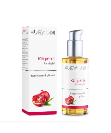 Arya Laya Pomegranate Body Oil 100 ml - Nourishing & Hydrating | International Shipping Available - Buy Online on GoSupps.com
