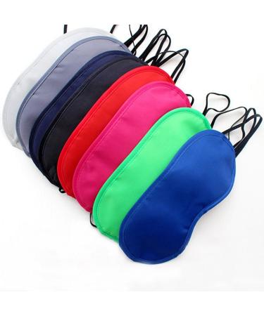 SUPVOX 12pcs Multicolor Silk Sleep Mask for Kids, Women, Men - Lightweight & Comfortable Eye Mask Blindfold - Buy Online on GoSupps.com