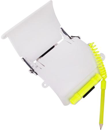 IST Underwater Writing Slate with Pencil 4.1 x 4.7 - 5 Surfaces for Scuba Diving - Buy Online on GoSupps.com