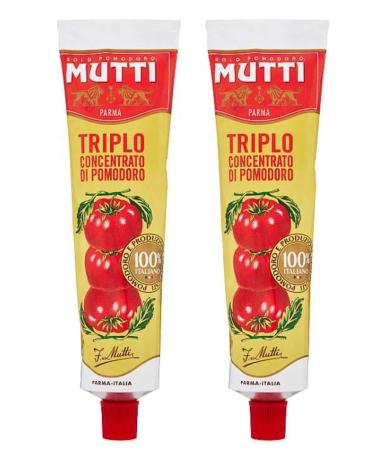 Mutti Lot de 2 tubes de sauce tomate concentr e 185 g
