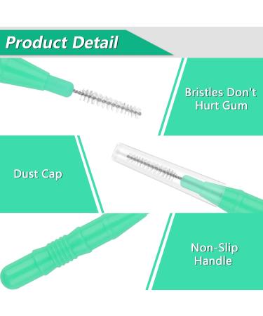 Nviyam Interdental Brush - Effective Gap Cleaning Tool | Unused Dental Floss & Toothstick | Best Interdental Brushes for Oral Care - Buy Online on GoSupps.com