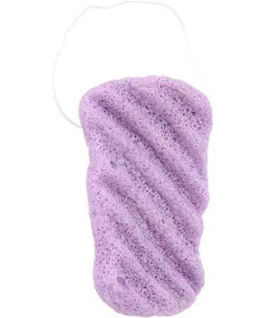 Konjac Sponge Baby Sponge for Bathing Body Sponges for Shower Long Wave Type Big Size Body Konjac Wash Face Flutter Facial Body Care Sponges Dry (Long Waves Purple (Dry)) - Buy Online on GoSupps.com
