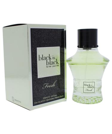 Nu Parfums Black is Black Fresh 3.4 Oz - Buy Online on GoSupps.com