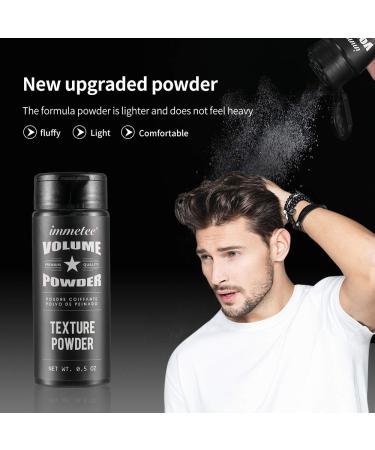 Immetee Hair Volume Powder | Texture Styling for Men & Women | Natural Matte Look & Root Lifting - 14g (0.5 oz - Buy Online on GoSupps.com