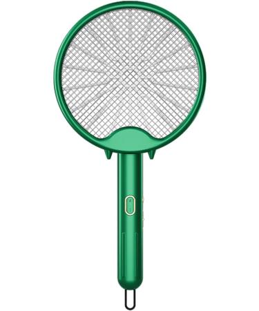 Racket USB Rechargeable Fly Racket - Foldable Fly Swatter Racket 3000 Volts Fly for Buggs Fly Killers for Travel Outdoor Camping (Green) - Buy Online on GoSupps.com