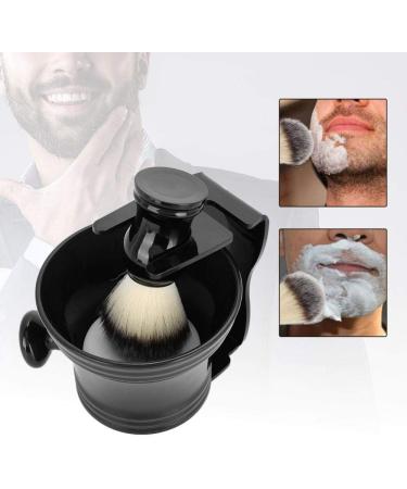 Dekaim 4-in-1 Shaving Brush Set - Complete Men's Shaving Kit with Stand & Soap Dish for a Luxurious Grooming Experience - Buy Online on GoSupps.com