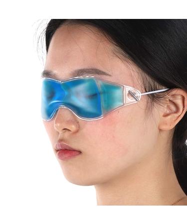 Reusable Gel Eye Mask - Ice & Heat Therapy for Better Sleep Reduces Dark Circles & Swollen Eyes - Unisex | Shop Now! - Buy Online on GoSupps.com
