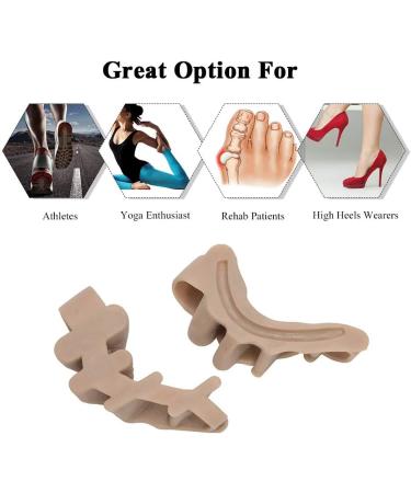 HPOP Silicone Toe Separators for Bunion Relief and Toe Correction - Buy Online on GoSupps.com